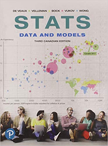 STATS:  DATA AND MODELS, THIRD CANADIAN EDITION